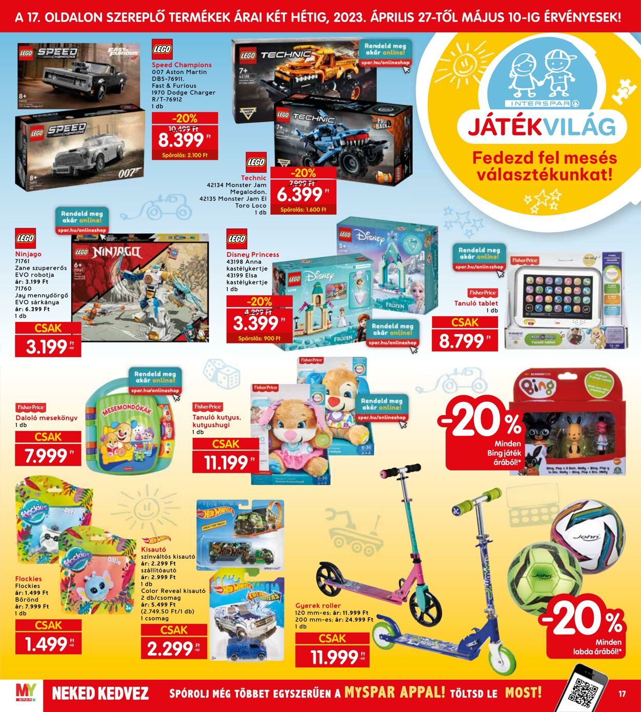 Flyer Interspar 27.04.2023 - 03.05.2023