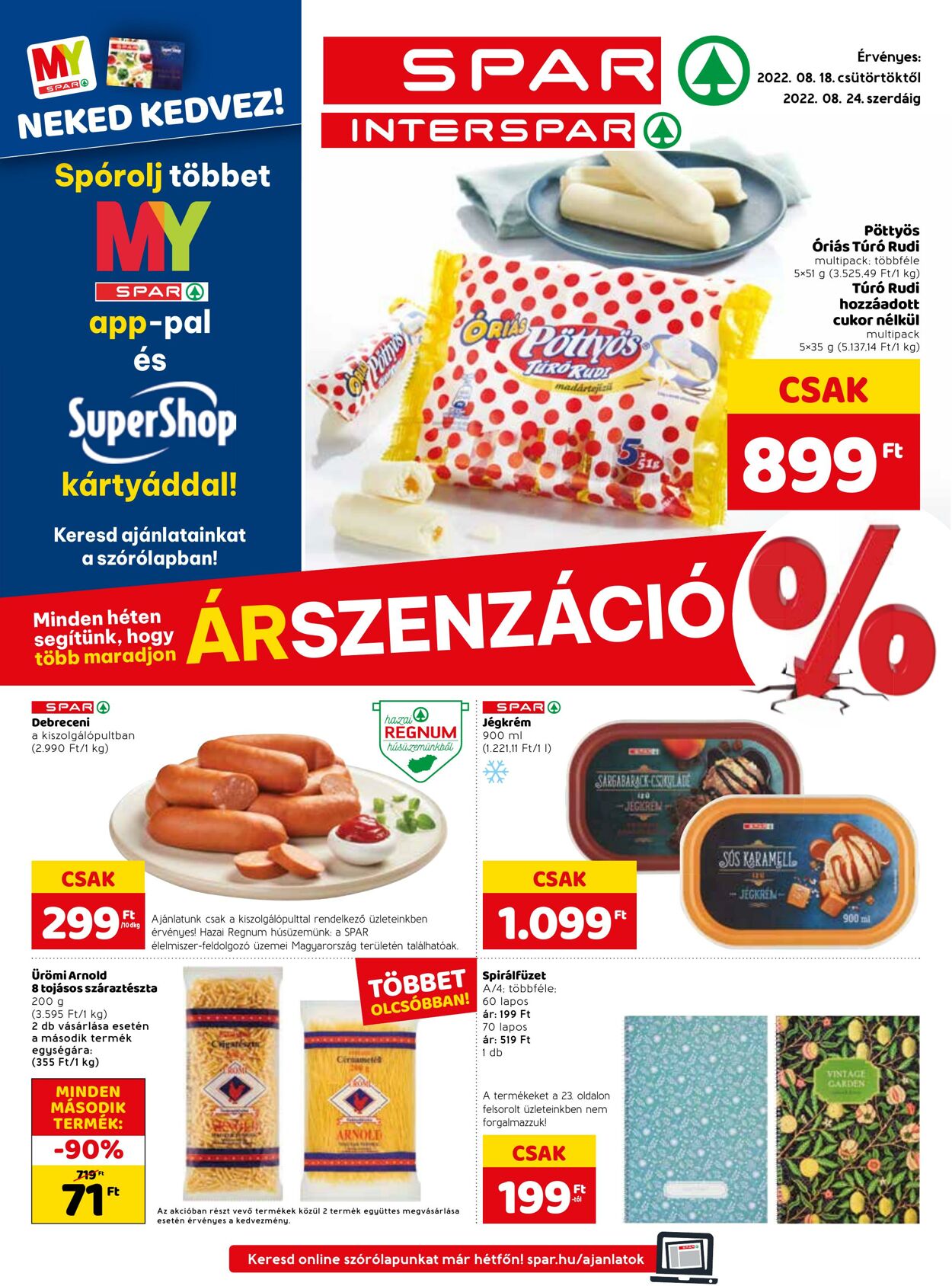 Flyer Spar 18.08.2022 - 24.08.2022