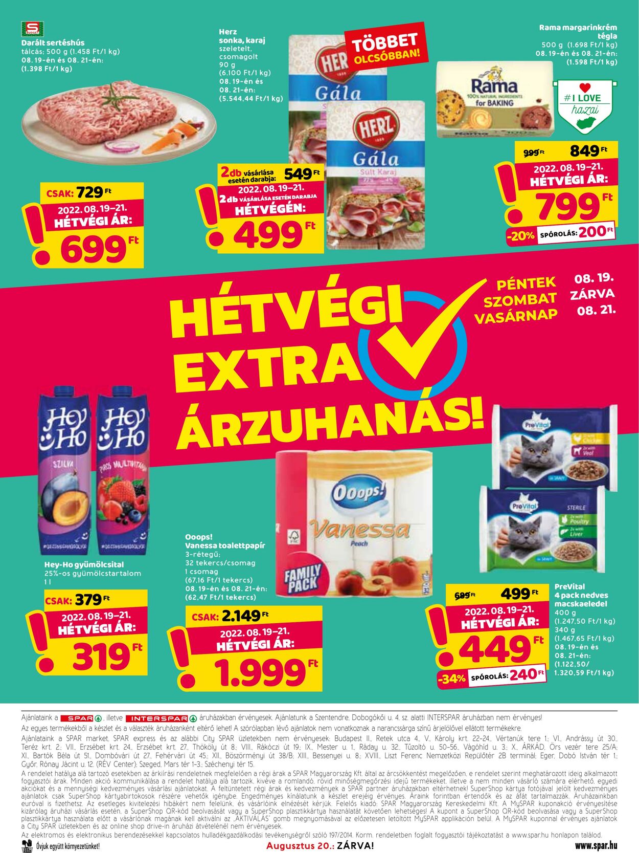 Flyer Spar 18.08.2022 - 24.08.2022