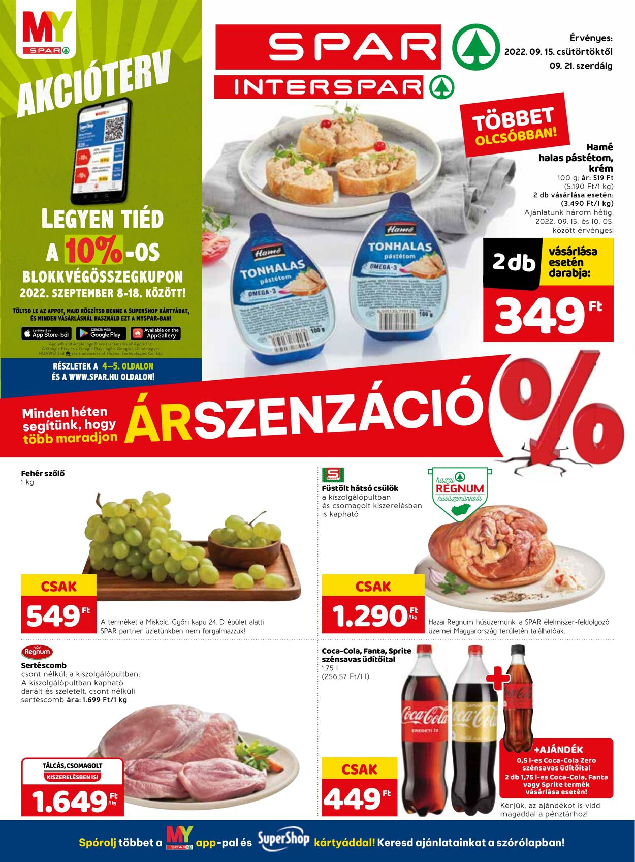 Flyer Spar 15.09.2022 - 21.09.2022