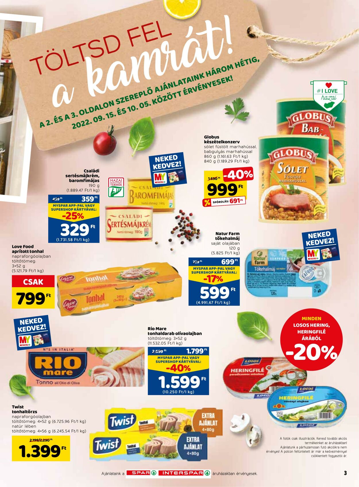 Flyer Spar 15.09.2022 - 21.09.2022