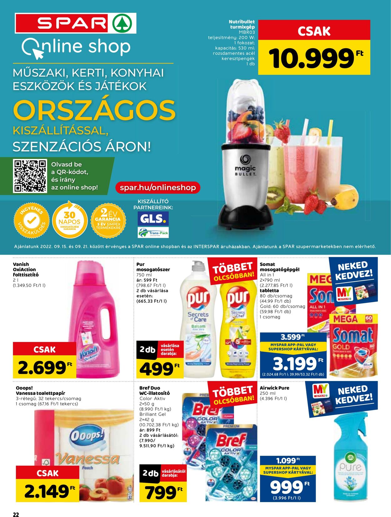 Flyer Spar 15.09.2022 - 21.09.2022