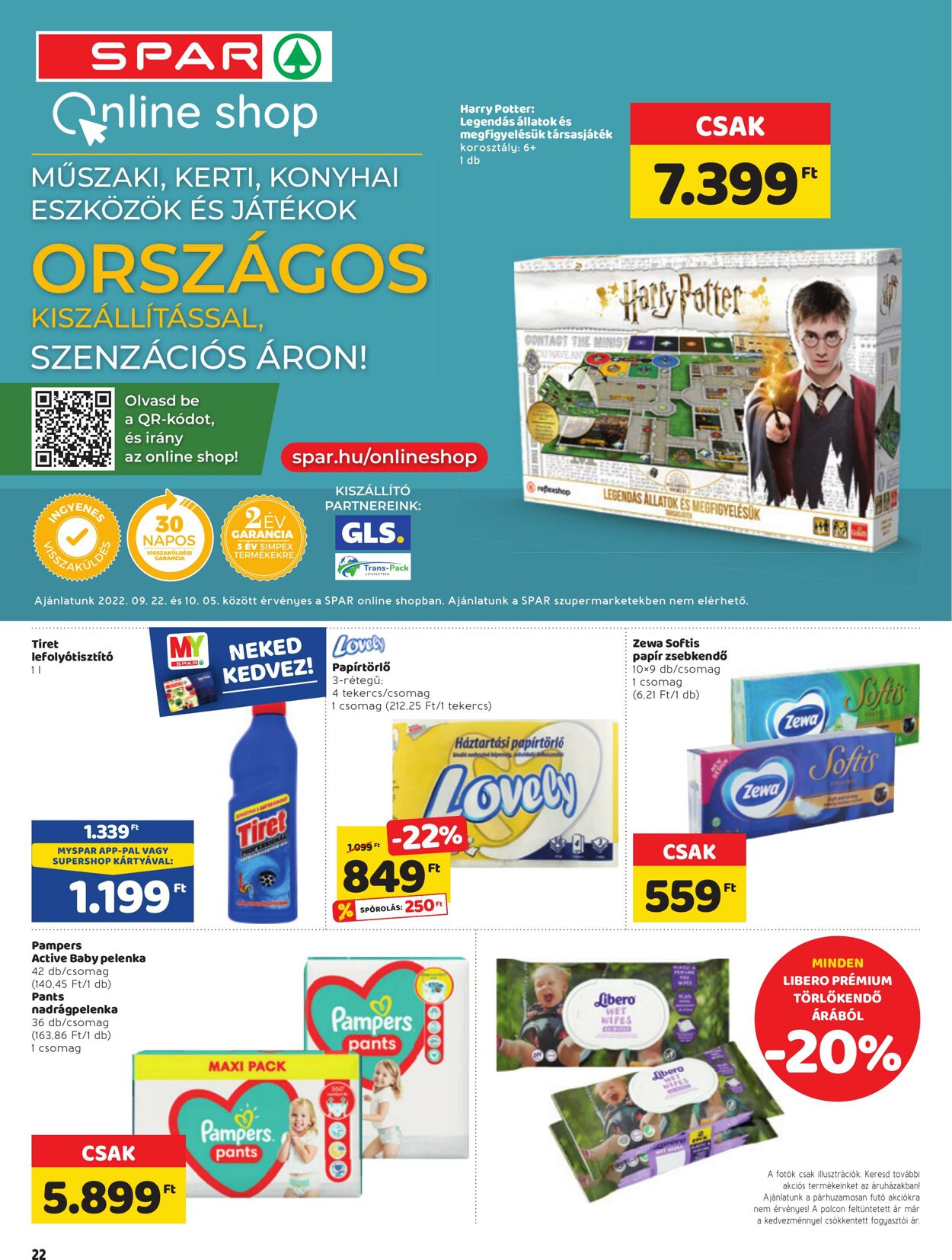 Flyer Spar 22.09.2022 - 28.09.2022