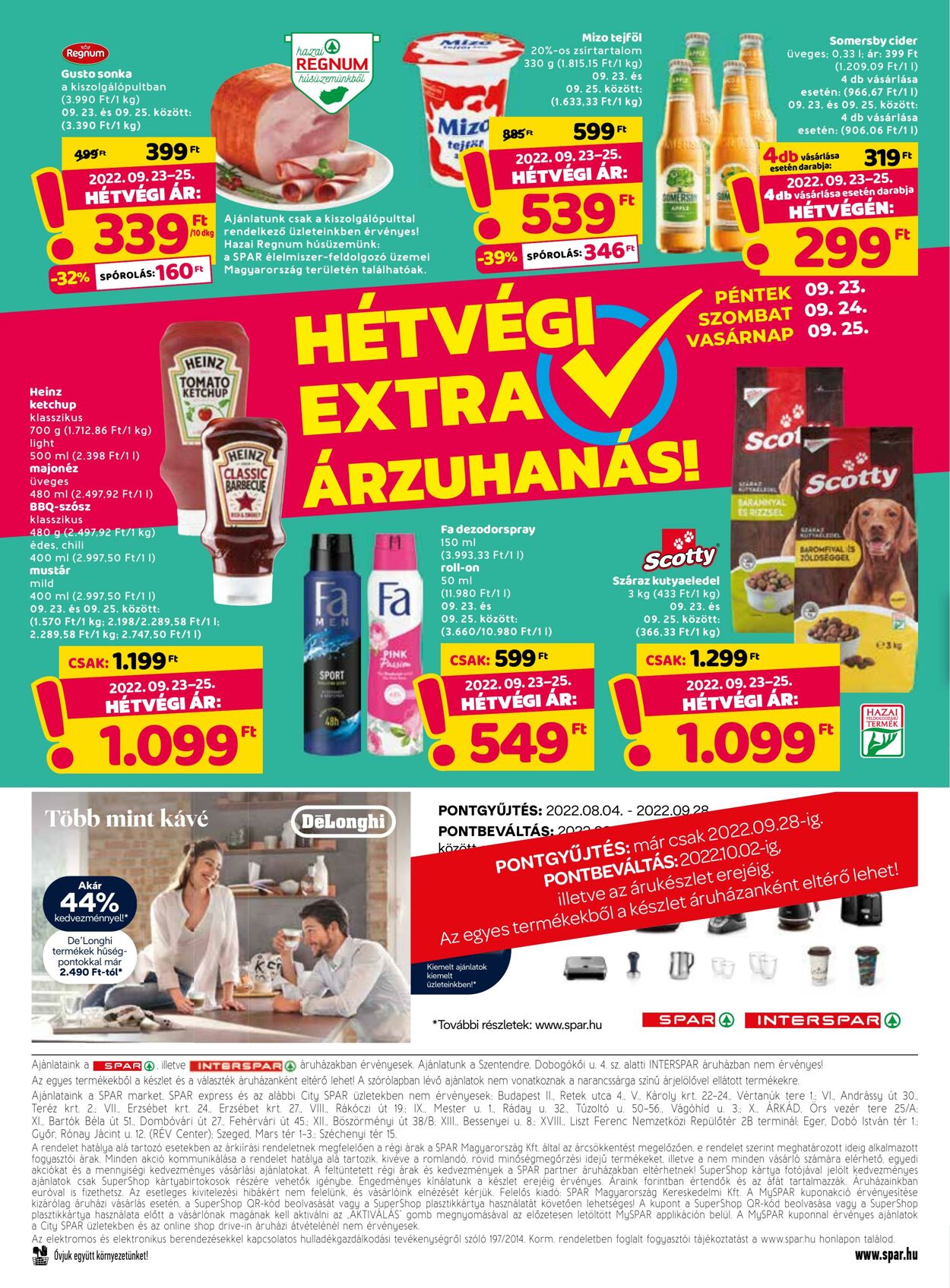 Flyer Spar 22.09.2022 - 28.09.2022