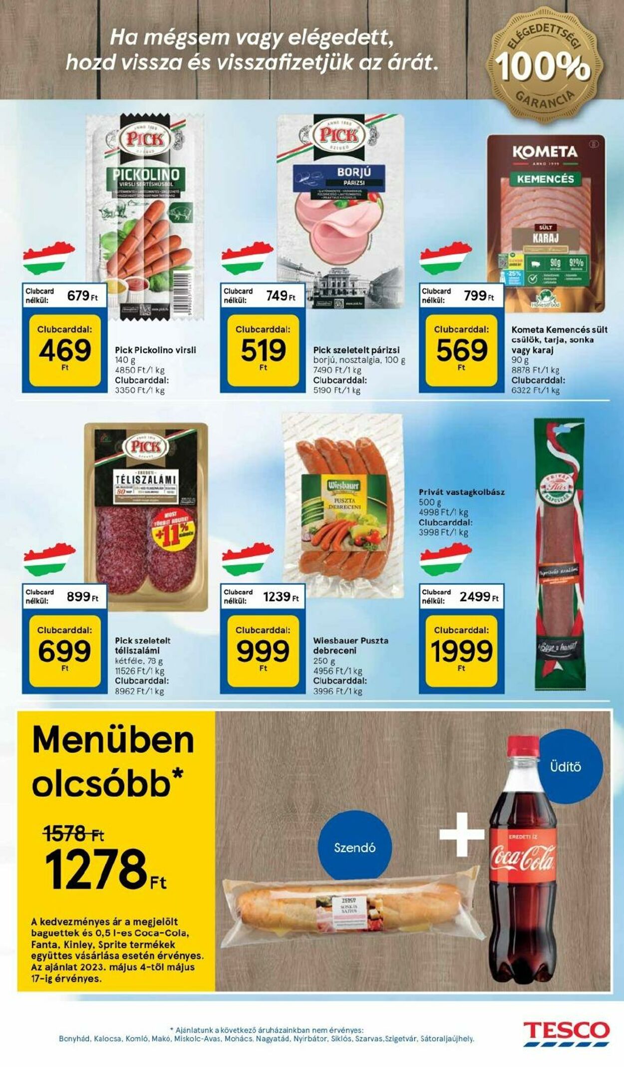 Flyer Tesco 11.05.2023 - 17.05.2023