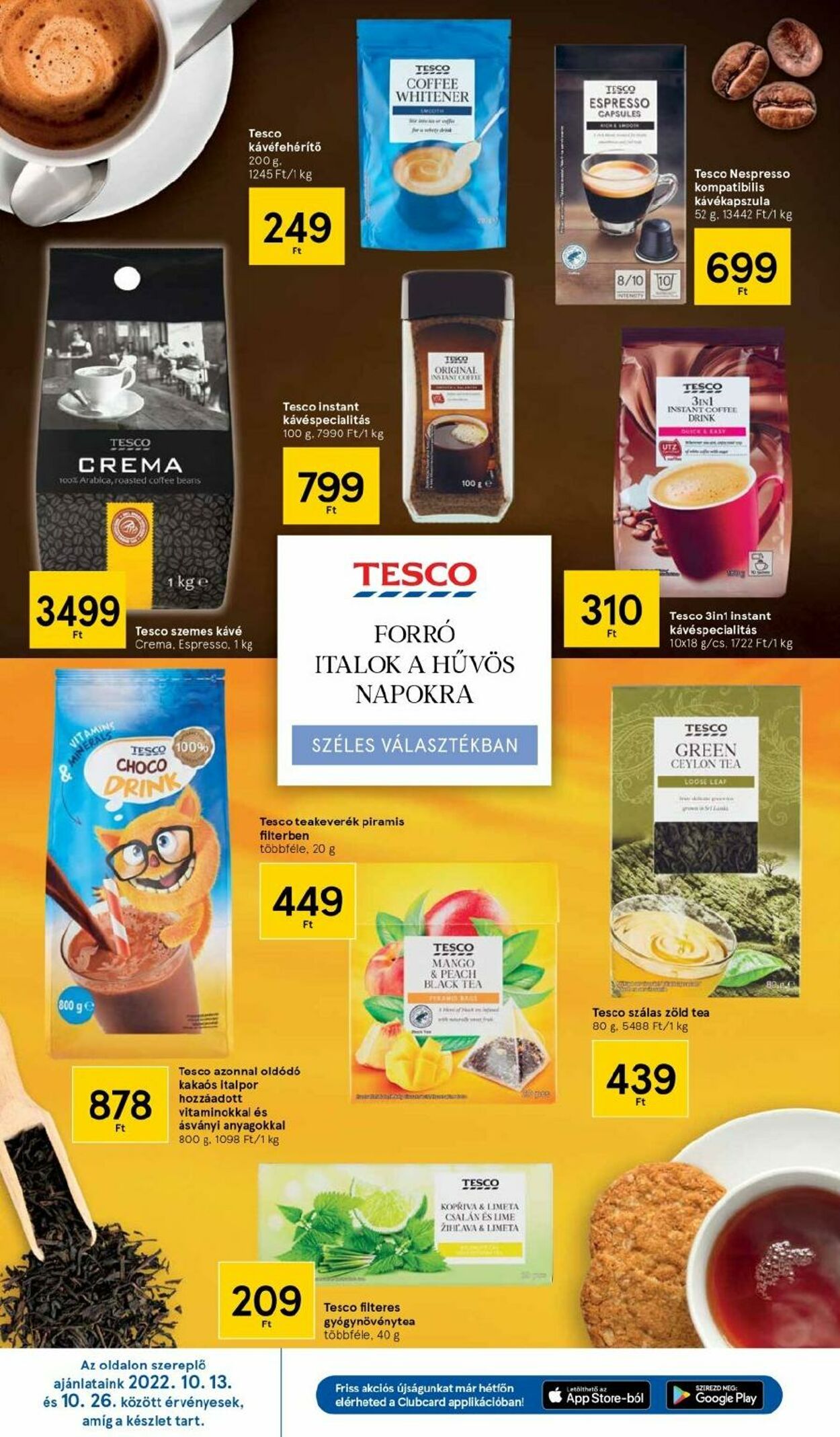 Flyer Tesco 20.10.2022 - 26.10.2022