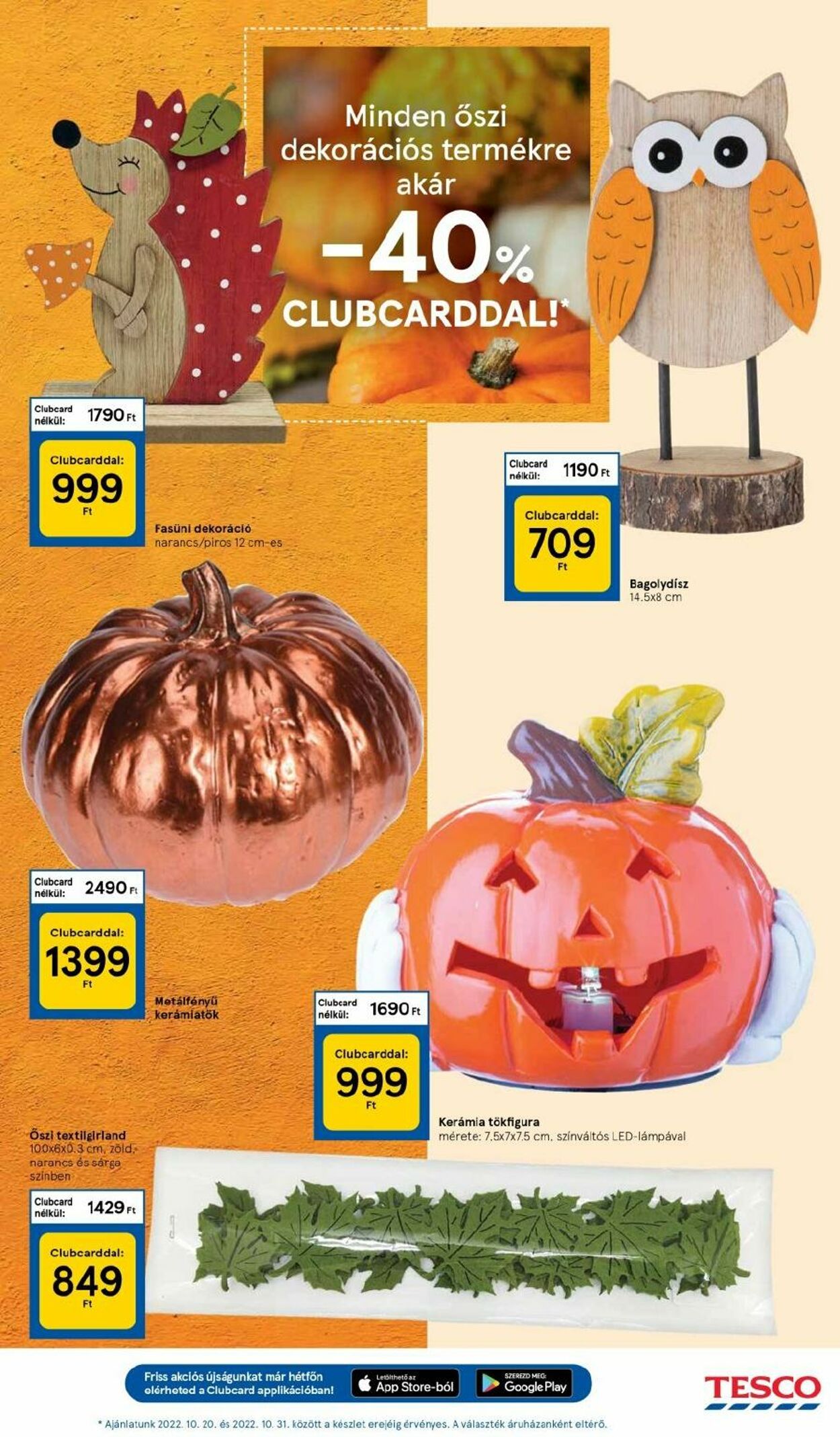 Flyer Tesco 20.10.2022 - 26.10.2022