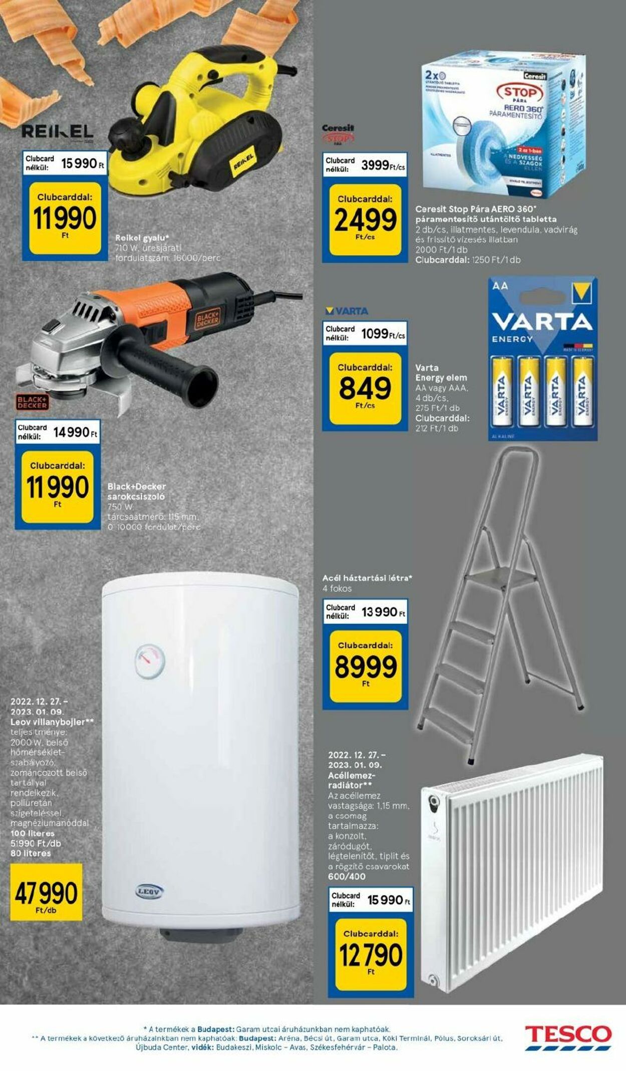 Flyer Tesco 03.01.2023 - 11.01.2023