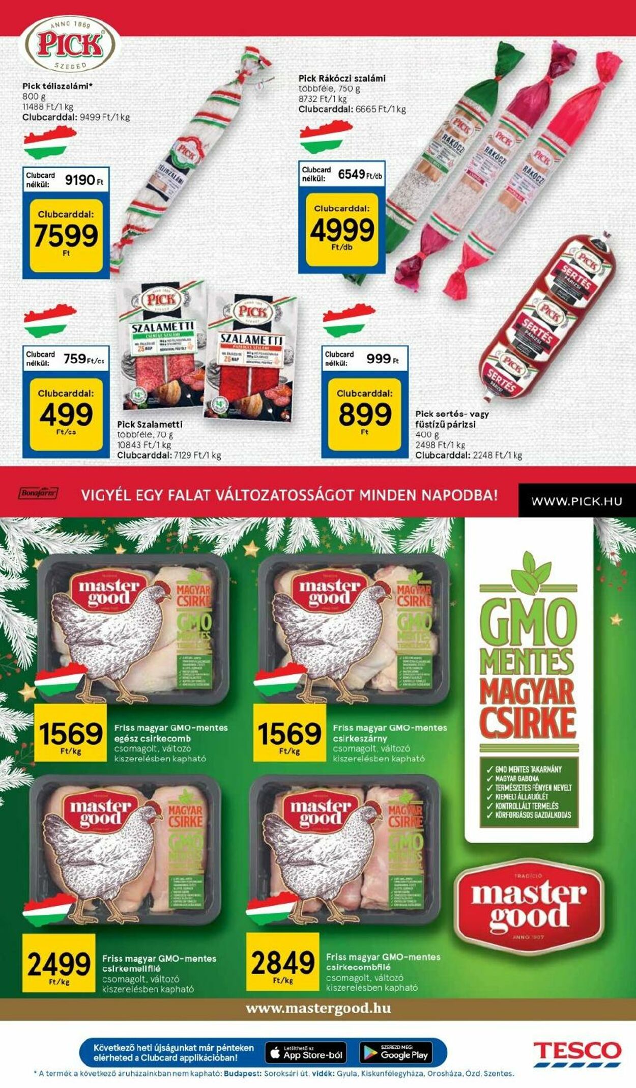 Flyer Tesco 15.12.2022 - 24.12.2022