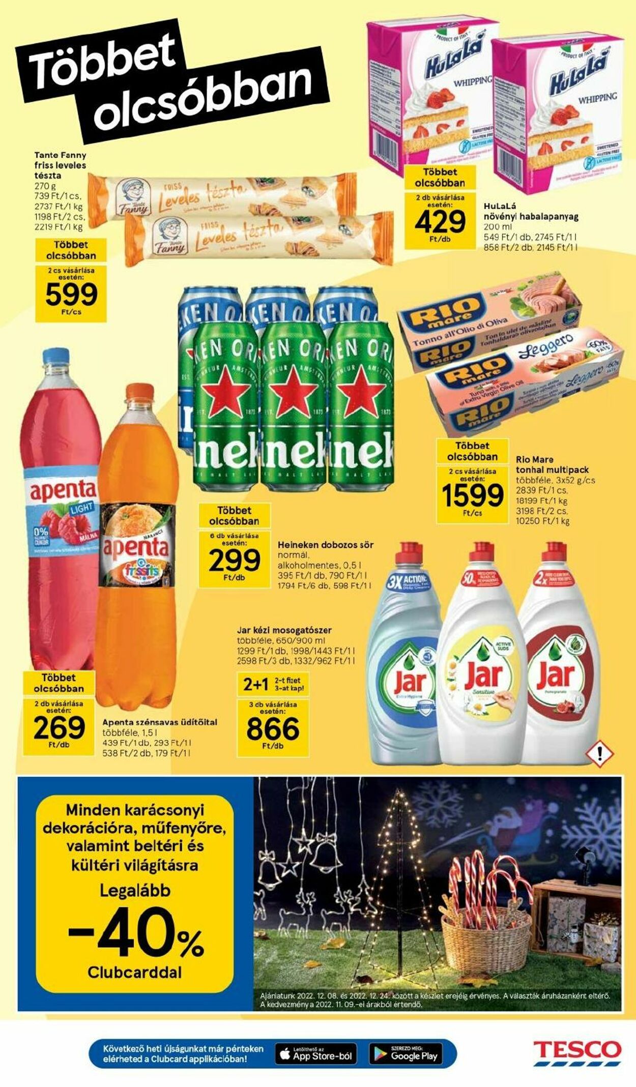 Flyer Tesco 15.12.2022 - 24.12.2022