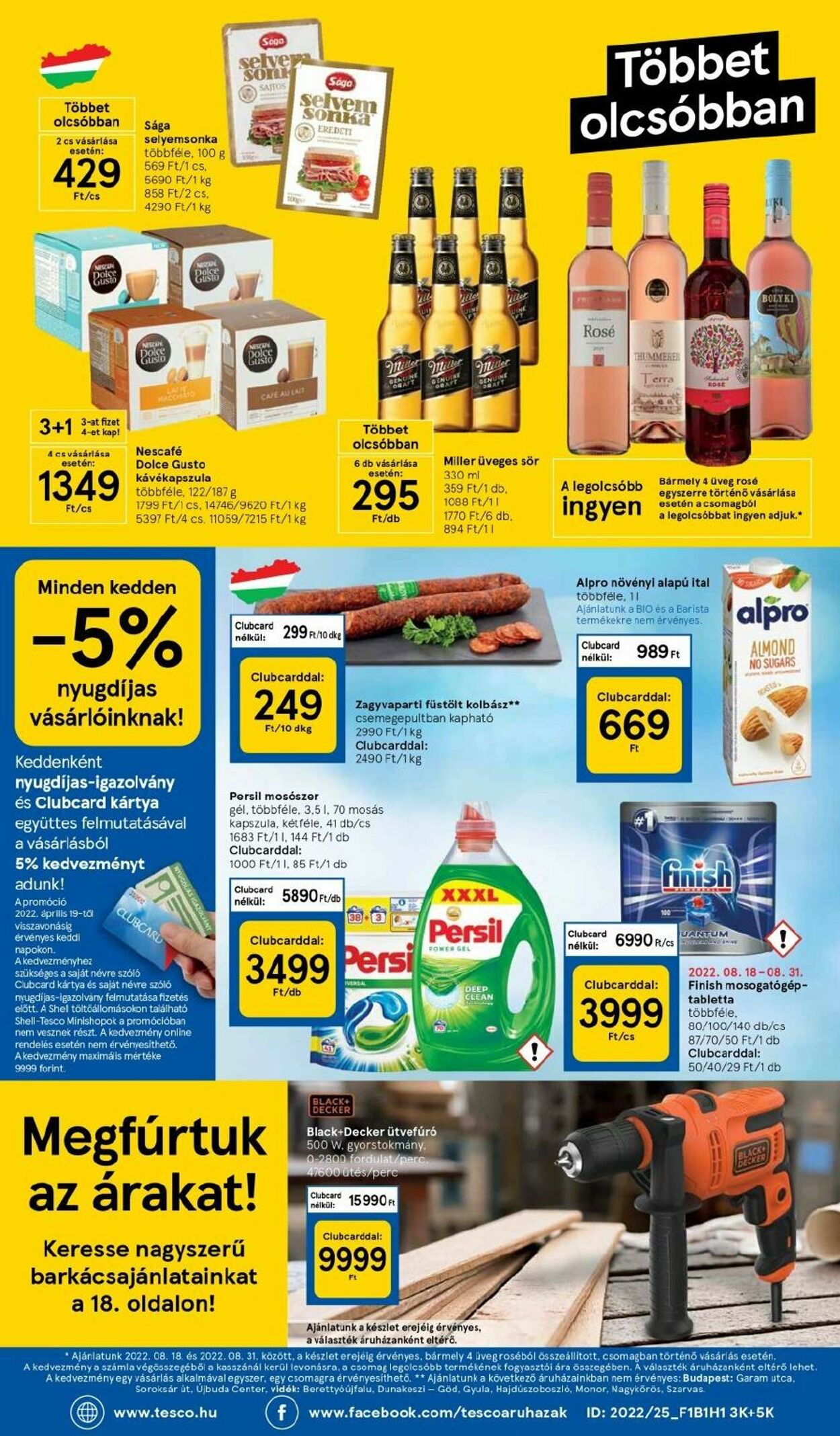 Flyer Tesco 18.08.2022 - 24.08.2022