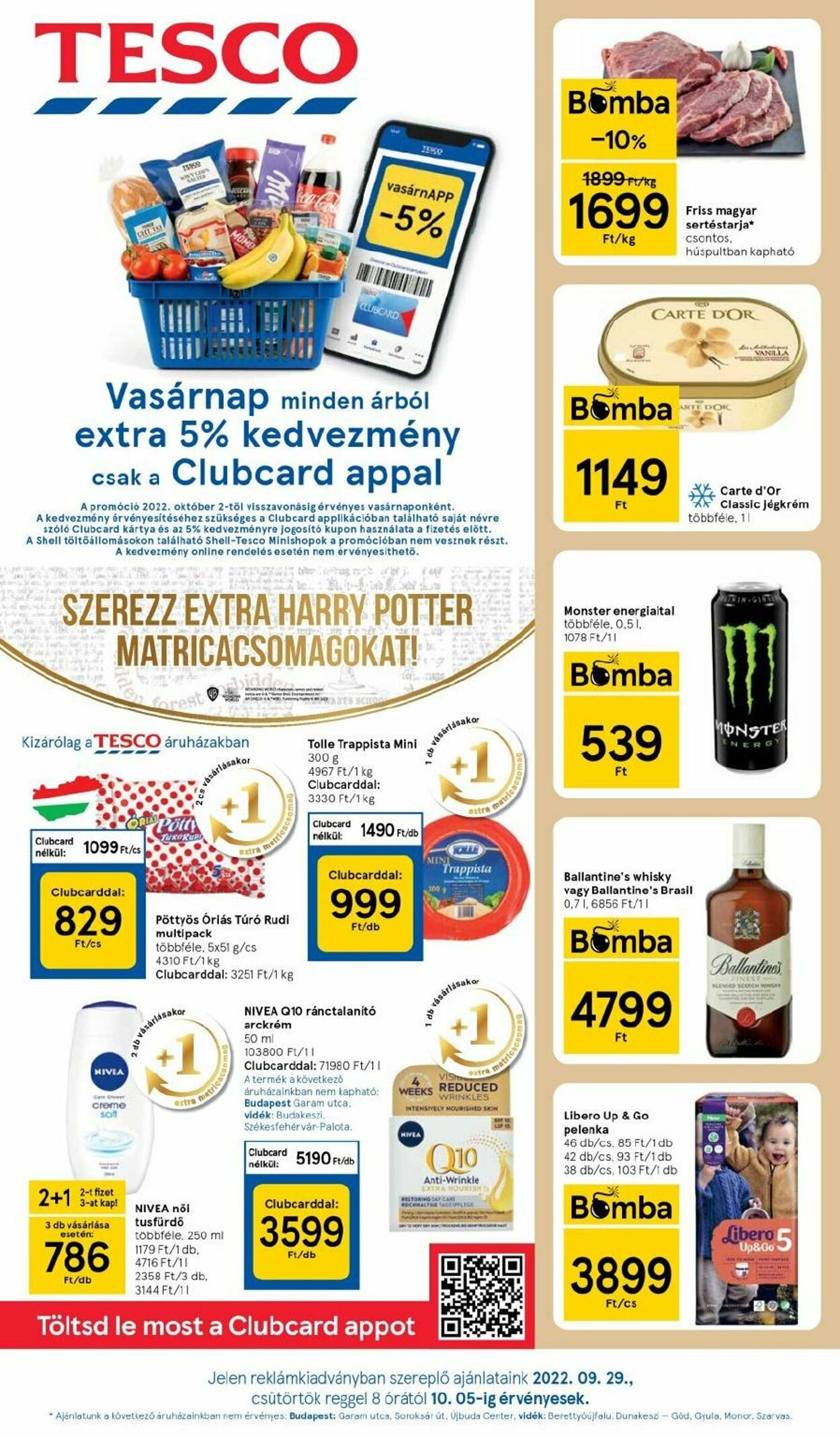 Flyer Tesco 29.09.2022 - 05.10.2022