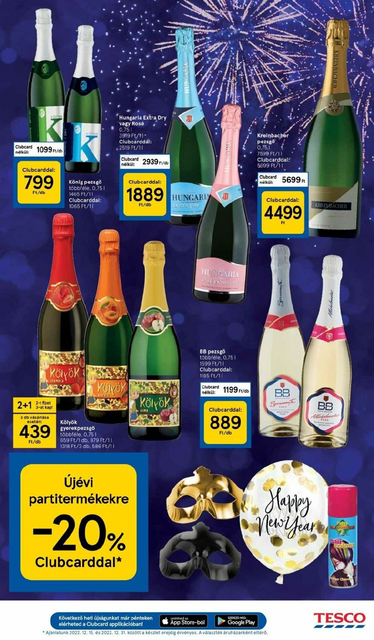 Flyer Tesco 27.12.2022 - 02.01.2023