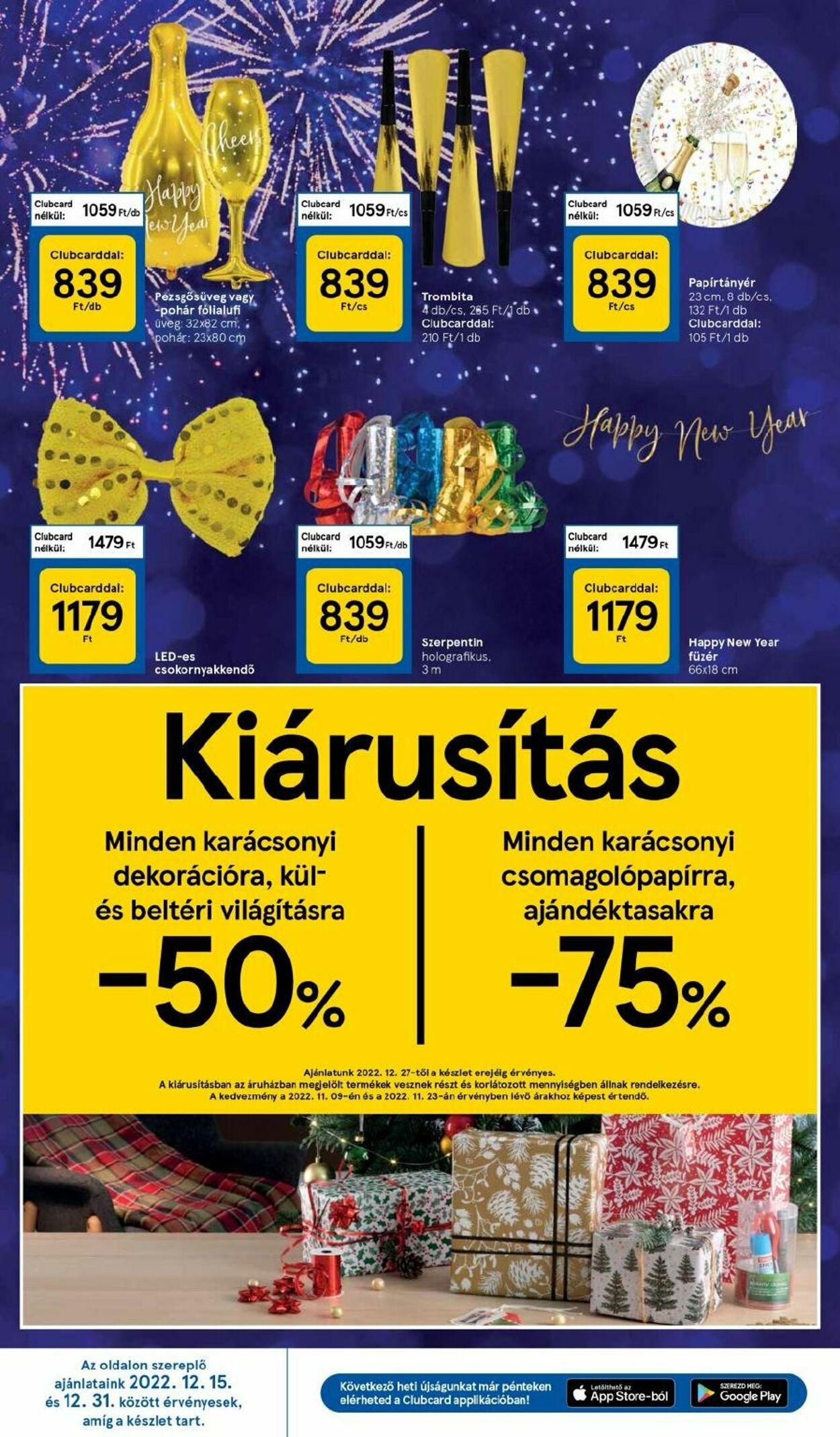 Flyer Tesco 27.12.2022 - 02.01.2023