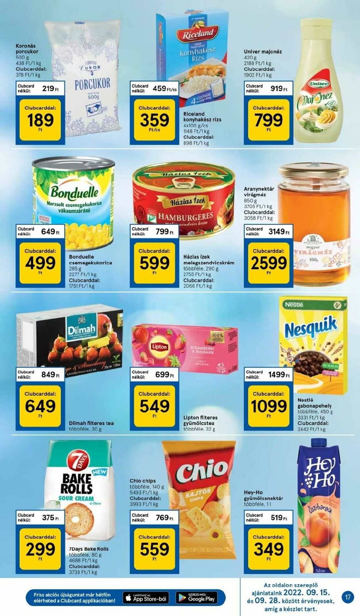 Flyer Tesco 22.09.2022 - 28.09.2022